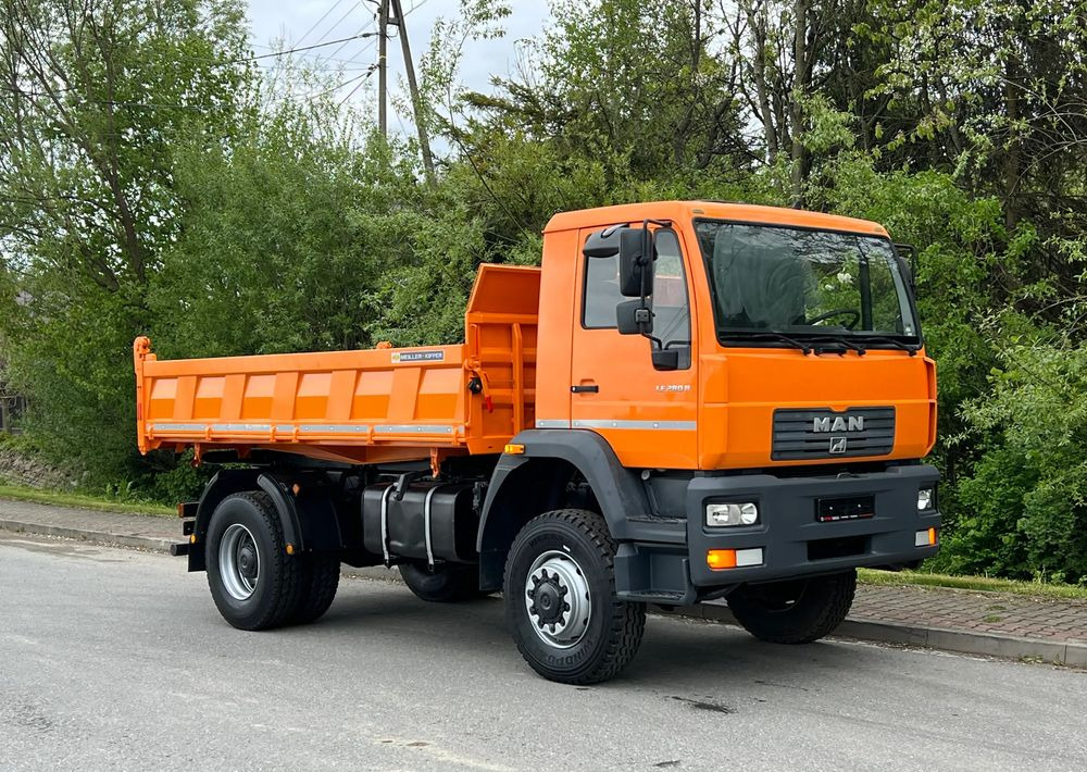 MAN * LE 280 B * MAN * 4x4 * Kiper Wywrotka x3 * Meiller * Sprowadzony * Stan Perfekcyjny * - Camião basculante: foto 2 MAN * LE 280 B * MAN * 4x4 * Kiper Wywrotka x3 * Meiller * Sprowadzony * Stan Perfekcyjny * - Camião basculante: foto 2