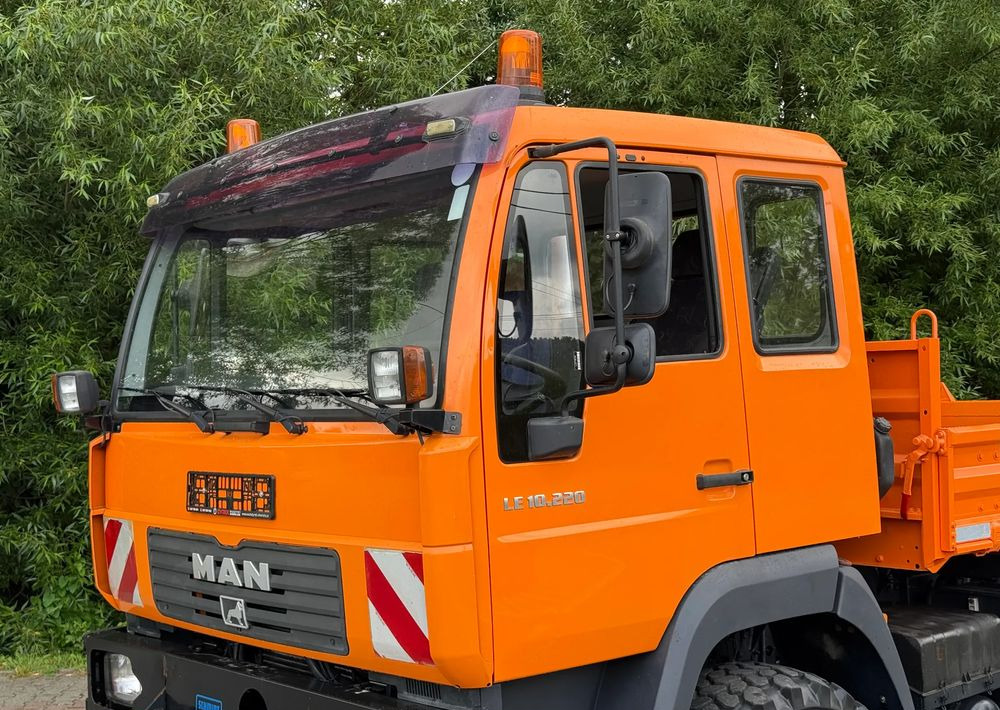 MAN * MAN 10-220 * Kiper Wywrotka Meiller * 4x4 * Zimowe Utrzymanie * Unimog * - Camião basculante: foto 4 MAN * MAN 10-220 * Kiper Wywrotka Meiller * 4x4 * Zimowe Utrzymanie * Unimog * - Camião basculante: foto 4