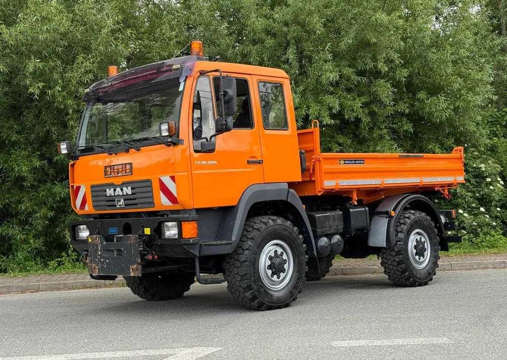 MAN * MAN 10-220 * Kiper Wywrotka Meiller * 4x4 * Zimowe Utrzymanie * Unimog * - Camião basculante: foto 2 MAN * MAN 10-220 * Kiper Wywrotka Meiller * 4x4 * Zimowe Utrzymanie * Unimog * - Camião basculante: foto 2