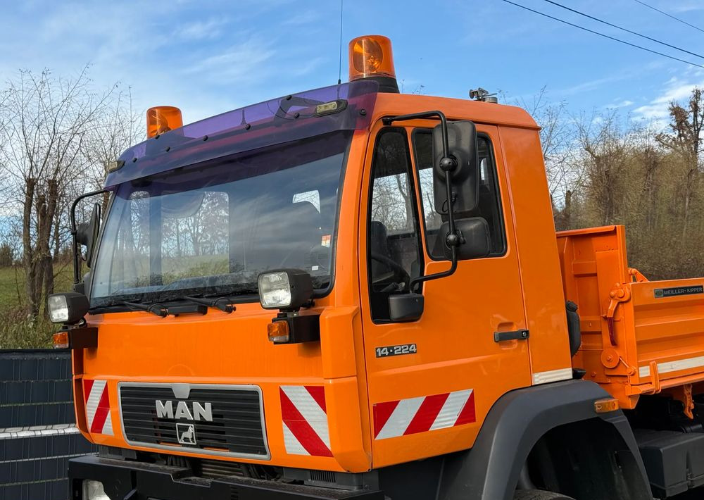 MAN * MAN 14-220 * Kiper Wywrotka Meiller * 4x4 * Zimowe Utrzymanie * Unimog * - Camião basculante: foto 5 MAN * MAN 14-220 * Kiper Wywrotka Meiller * 4x4 * Zimowe Utrzymanie * Unimog * - Camião basculante: foto 5