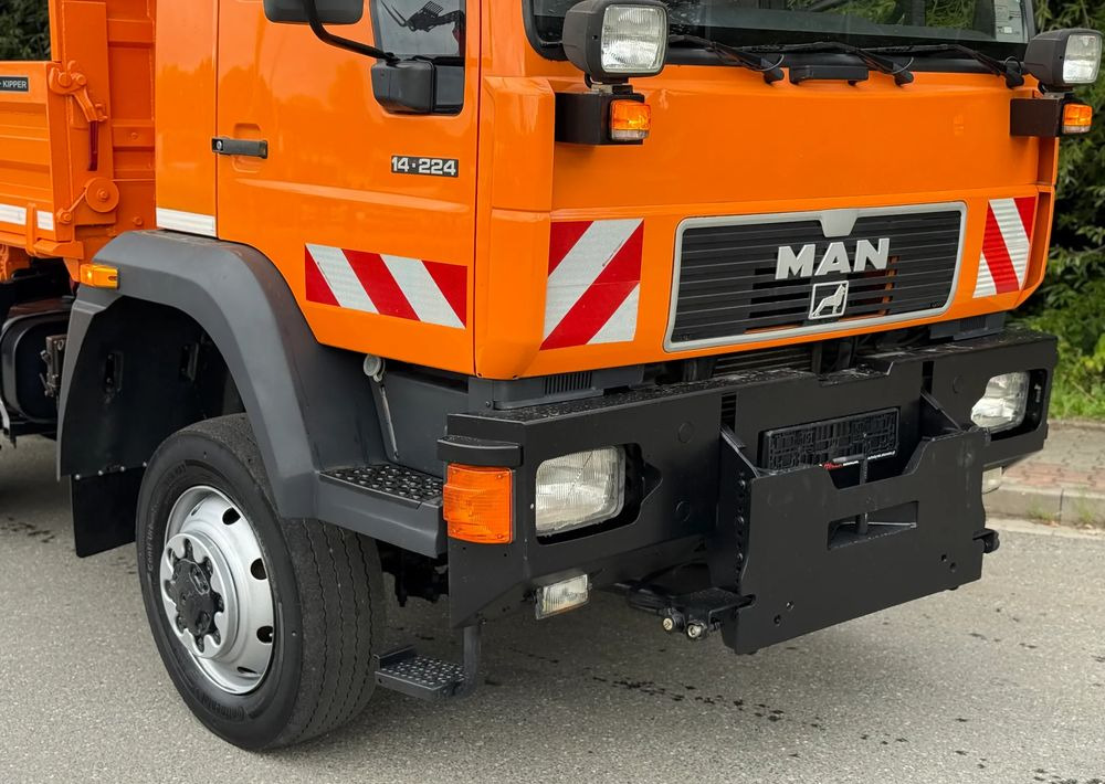 MAN * MAN 14-220 * Kiper Wywrotka Meiller * 4x4 * Zimowe Utrzymanie * Unimog * - Camião basculante: foto 4 MAN * MAN 14-220 * Kiper Wywrotka Meiller * 4x4 * Zimowe Utrzymanie * Unimog * - Camião basculante: foto 4