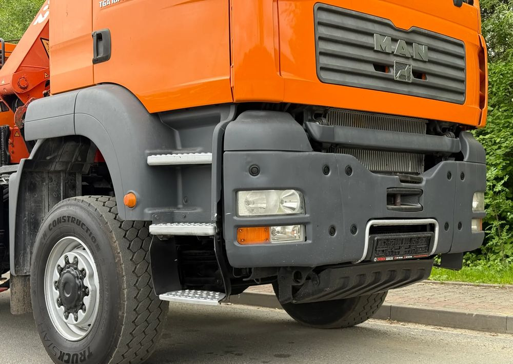 MAN * MAN 18 480 * KIPER WYWROTKA * 4x4 * HDS ATLAS 85* STAN BARDZO DOBRY * Sprowadzony - Camião basculante: foto 3 MAN * MAN 18 480 * KIPER WYWROTKA * 4x4 * HDS ATLAS 85* STAN BARDZO DOBRY * Sprowadzony - Camião basculante: foto 3