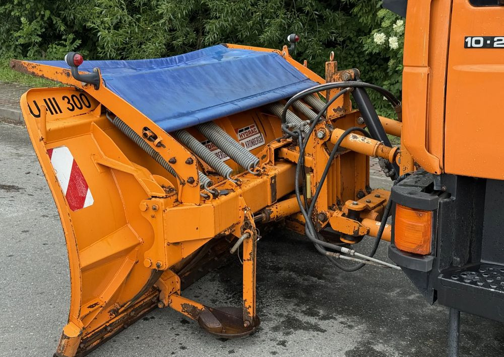 MAN * MAN LE 10.220 *Kiper Wywrotka * 4x4 * Pług Piaskarka * Zimowe Utrzymanie * Sprowadzony * HDS MKG * - Camião basculante: foto 4 MAN * MAN LE 10.220 *Kiper Wywrotka * 4x4 * Pług Piaskarka * Zimowe Utrzymanie * Sprowadzony * HDS MKG * - Camião basculante: foto 4