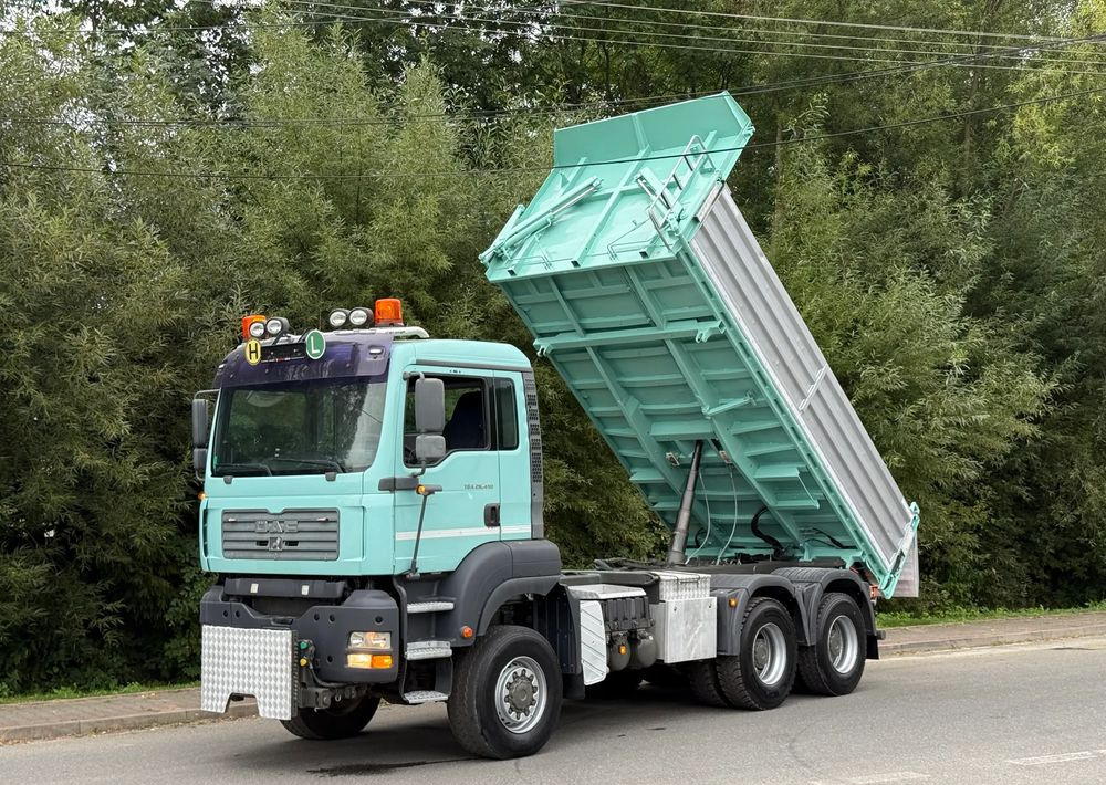 MAN * TGA 26.410 MAN * Kiper / Wywrotka * 6x6 * Sprowadzona * Bordmatik x2 * Bardzo Dobry Stan - Camião basculante: foto 1 MAN * TGA 26.410 MAN * Kiper / Wywrotka * 6x6 * Sprowadzona * Bordmatik x2 * Bardzo Dobry Stan - Camião basculante: foto 1