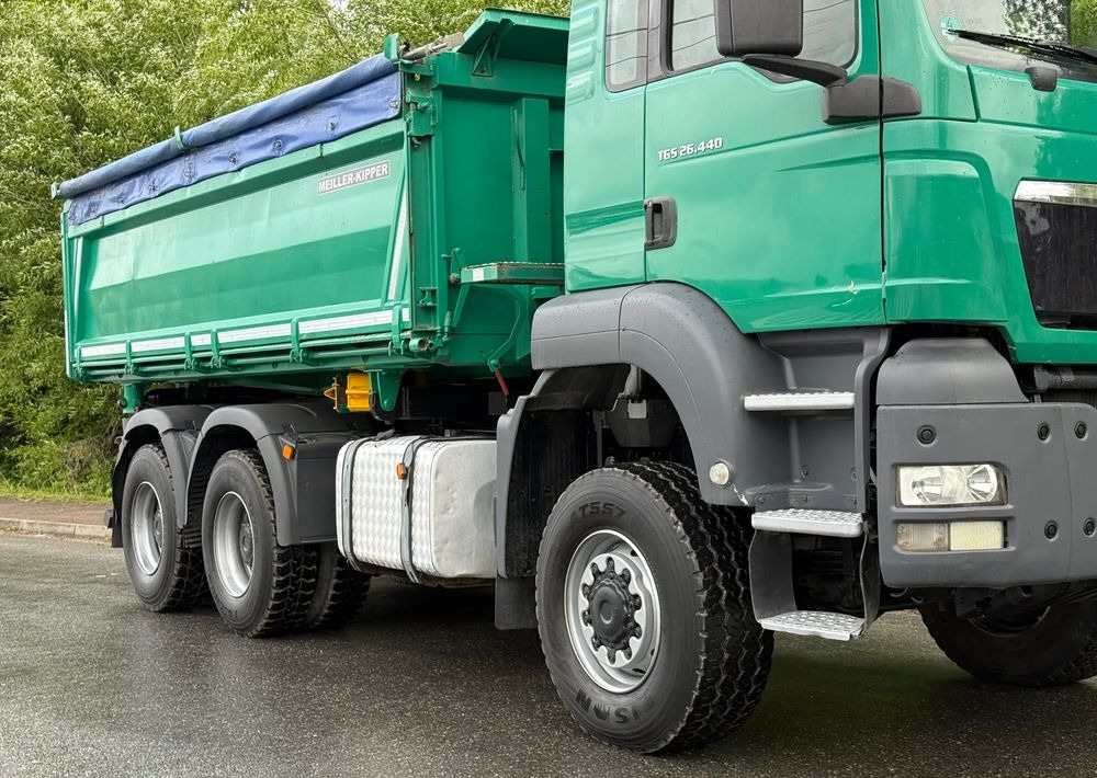 MAN * TGS 26.440 MAN * Kiper / Wywrotka * 6x6 * Sprowadzona * Bordmatik * Stan Perfekcyjny - Camião basculante: foto 4 MAN * TGS 26.440 MAN * Kiper / Wywrotka * 6x6 * Sprowadzona * Bordmatik * Stan Perfekcyjny - Camião basculante: foto 4