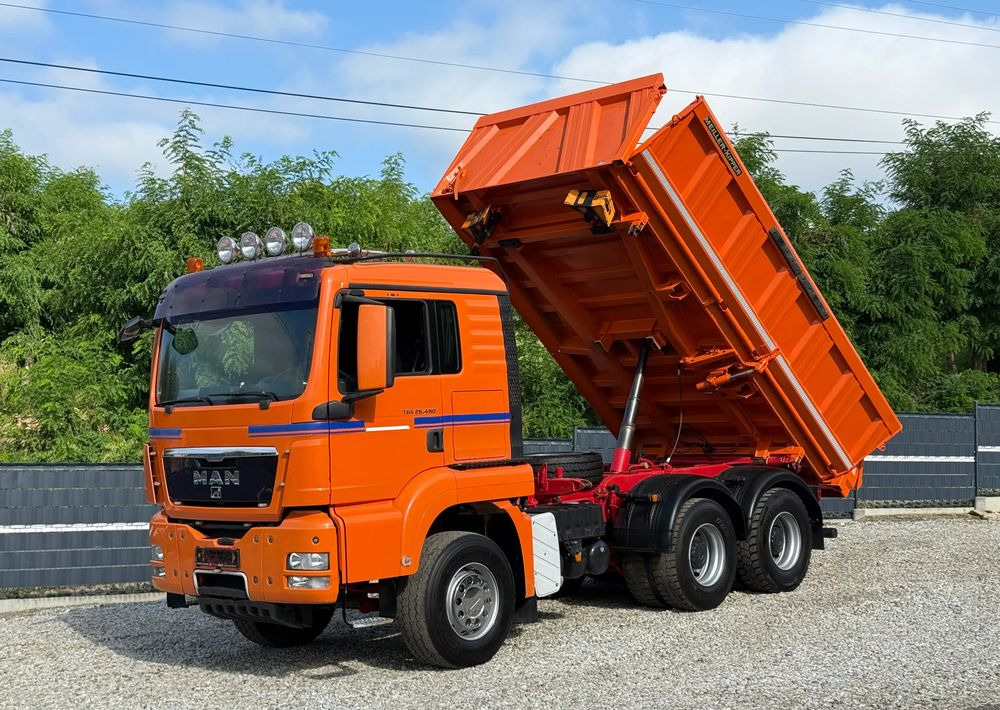 Camião basculante MAN * TGS 26.480 MAN  * Kiper / Wywrotka * 6x4 * Sprowadzona * Bordmatik * Stan Perfekcyjny: foto 13