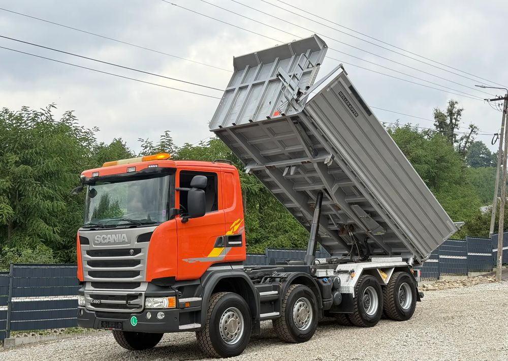 Scania * Kiper * Wywrotka * Scania R490 * 8X4 * Bordmatic * Jak Nowy * Stan Perfekcyjny * Sprowadzony - Camião basculante: foto 1 Scania * Kiper * Wywrotka * Scania R490 * 8X4 * Bordmatic * Jak Nowy * Stan Perfekcyjny * Sprowadzony - Camião basculante: foto 1