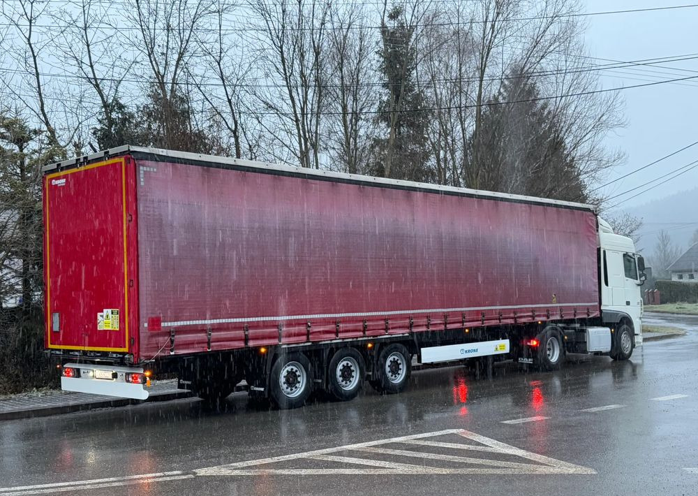 Tractor, Semi-reboque de lona DAF * Zestaw * DAF 106 Euro 6 + Naczepa Krone * Bardzo Dobry Stan: foto 13 Tractor, Semi-reboque de lona DAF * Zestaw * DAF 106 Euro 6 + Naczepa Krone * Bardzo Dobry Stan: foto 13