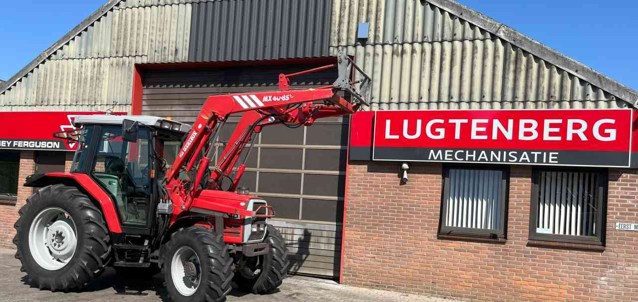 Massey Ferguson 6140 Dynashift met Mailleux voorlader tractoren *Verkocht/sold* - Trator: foto 1 Massey Ferguson 6140 Dynashift met Mailleux voorlader tractoren *Verkocht/sold* - Trator: foto 1