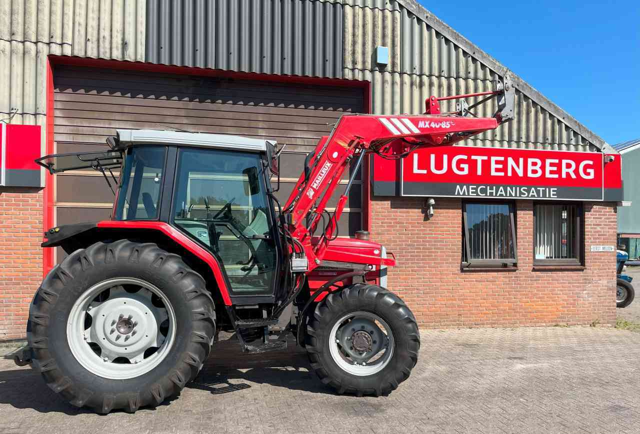 Massey Ferguson 6140 Dynashift met Mailleux voorlader tractoren *Verkocht/sold* - Trator: foto 2 Massey Ferguson 6140 Dynashift met Mailleux voorlader tractoren *Verkocht/sold* - Trator: foto 2