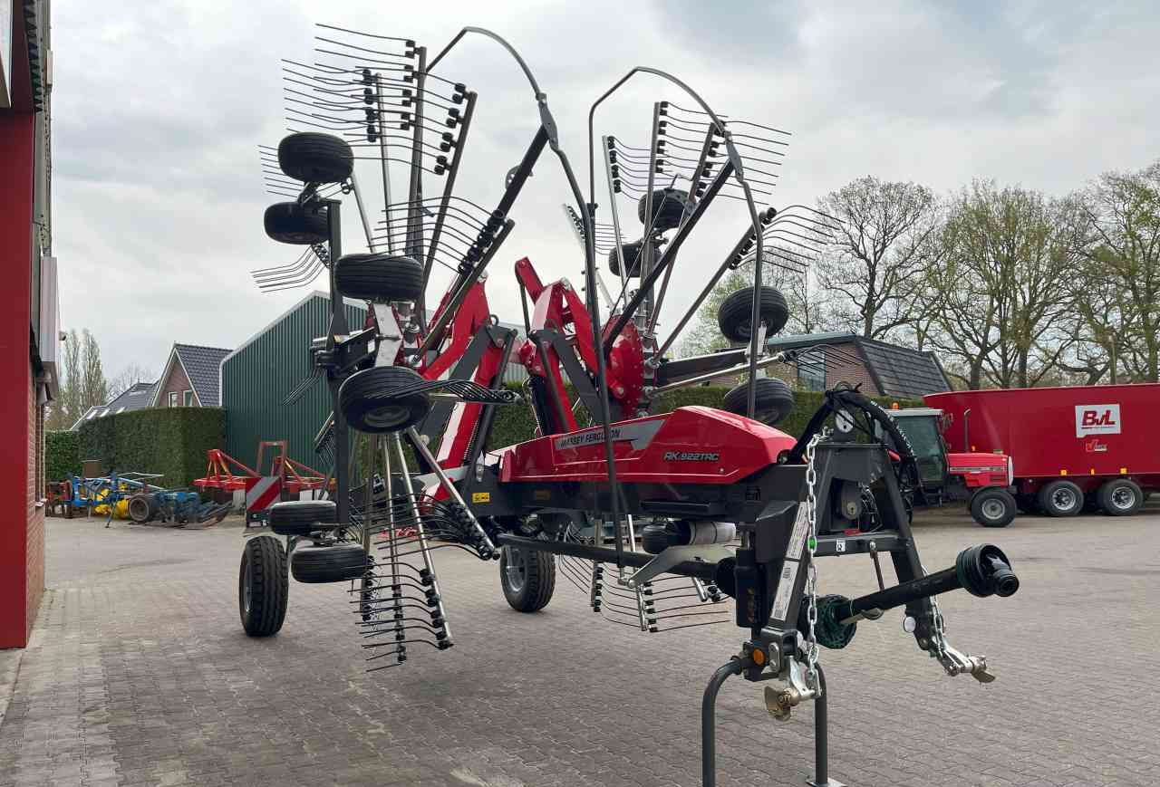 Massey Ferguson RK 922 TRC Gen2 hark middenafleg, hark, zwiller, rugger, rake, weidebouwmachines - Ancinho enleirador: foto 3 Massey Ferguson RK 922 TRC Gen2 hark middenafleg, hark, zwiller, rugger, rake, weidebouwmachines - Ancinho enleirador: foto 3