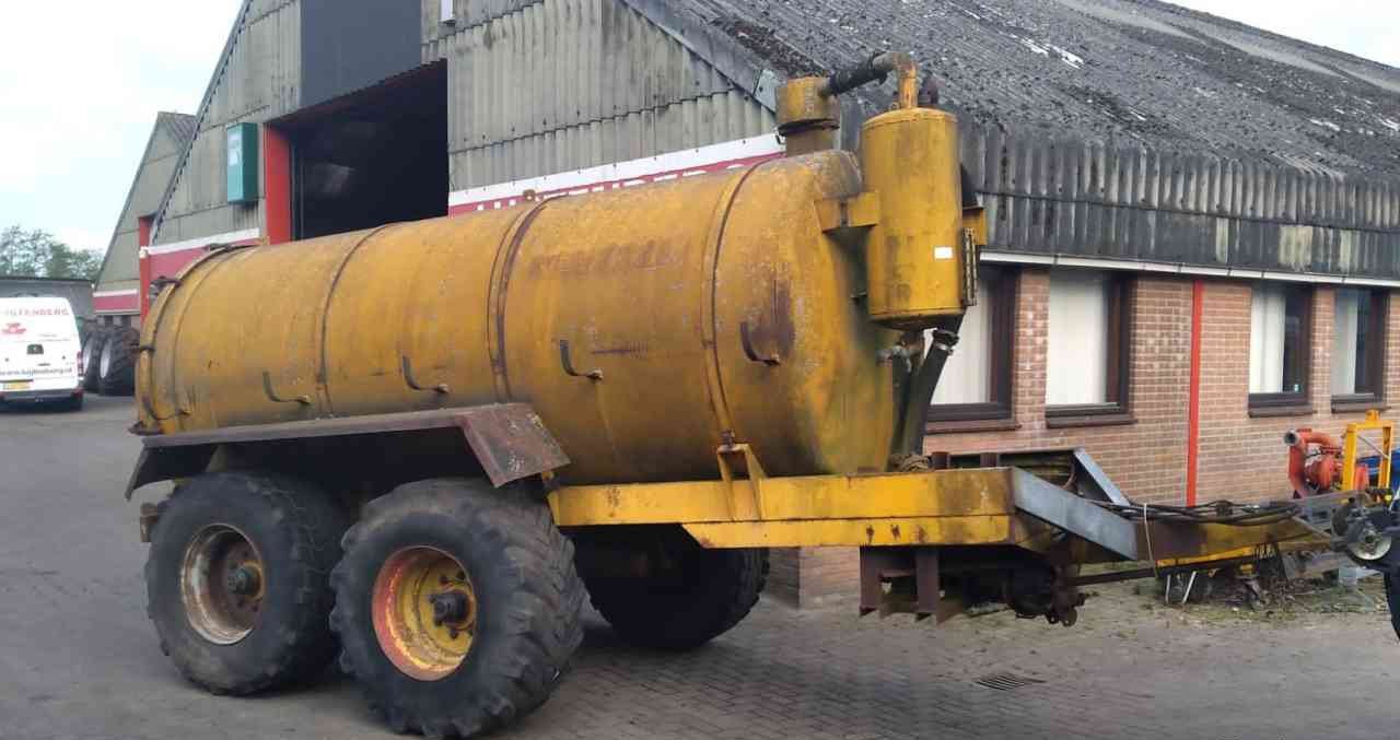 Veenhuis 8000 ltr. vacuümtank mestverwerking - Cisterna de chorume: foto 2 Veenhuis 8000 ltr. vacuümtank mestverwerking - Cisterna de chorume: foto 2