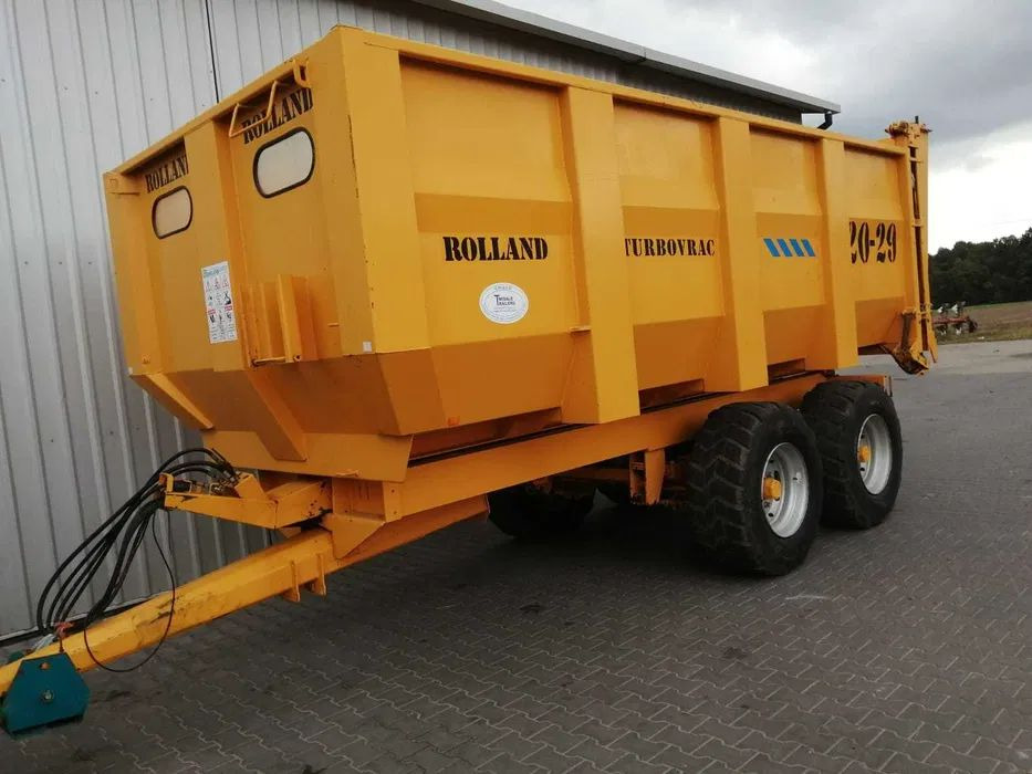 Przyczepa skorupowa 16 ton ROLLAND 20-29 TURBOVRAC - Reboque agrícola: foto 4 Przyczepa skorupowa 16 ton ROLLAND 20-29 TURBOVRAC - Reboque agrícola: foto 4