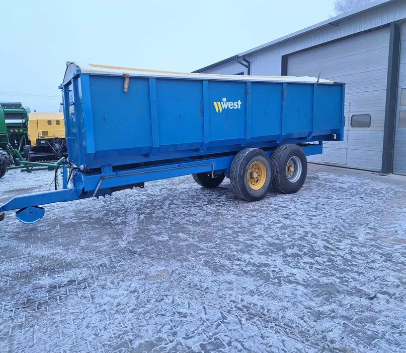 Przyczepa skorupowa WEST 14 ton - Reboque agrícola: foto 1 Przyczepa skorupowa WEST 14 ton - Reboque agrícola: foto 1