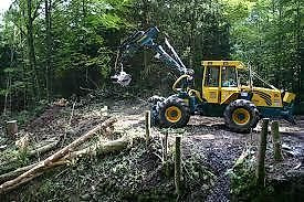 HSM 805 - Trator florestal: foto 1 HSM 805 - Trator florestal: foto 1