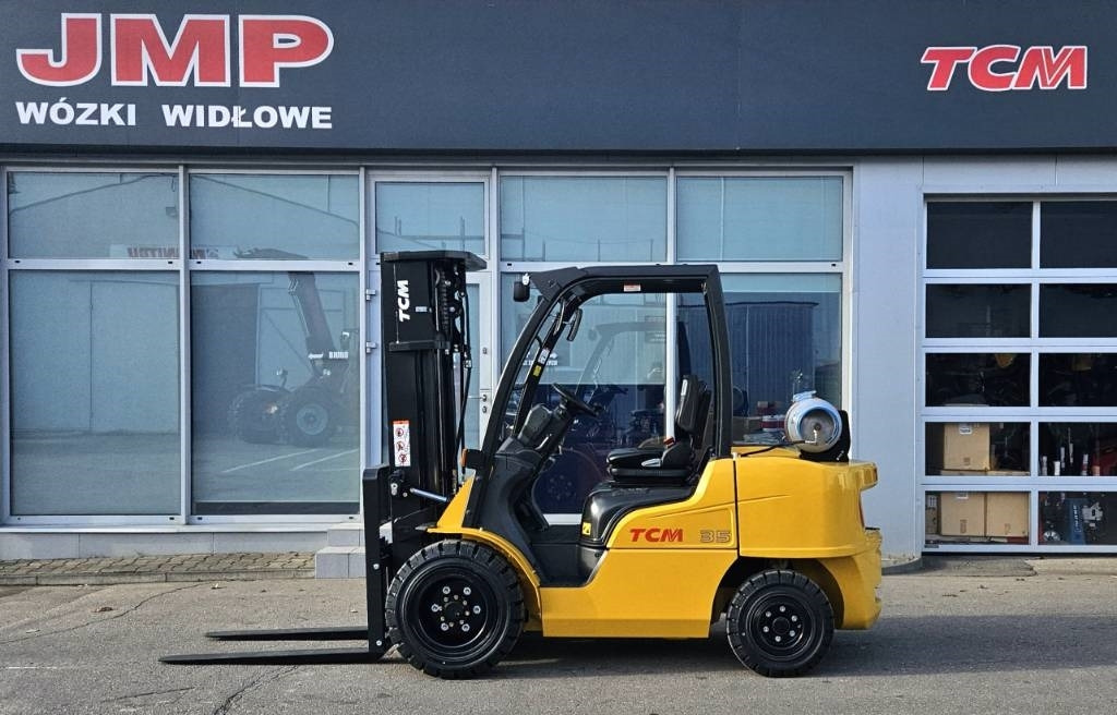 Empilhador a gás novo TCM FGE35-E2 BRAND NEW TR4700mm: foto 14