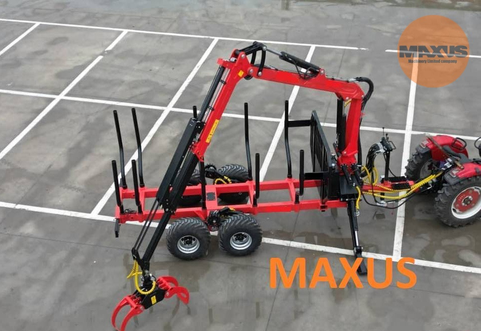 Лісовий причіп MAXUS 1400 + Кран 780 - Reboque florestal: foto 3 Лісовий причіп MAXUS 1400 + Кран 780 - Reboque florestal: foto 3