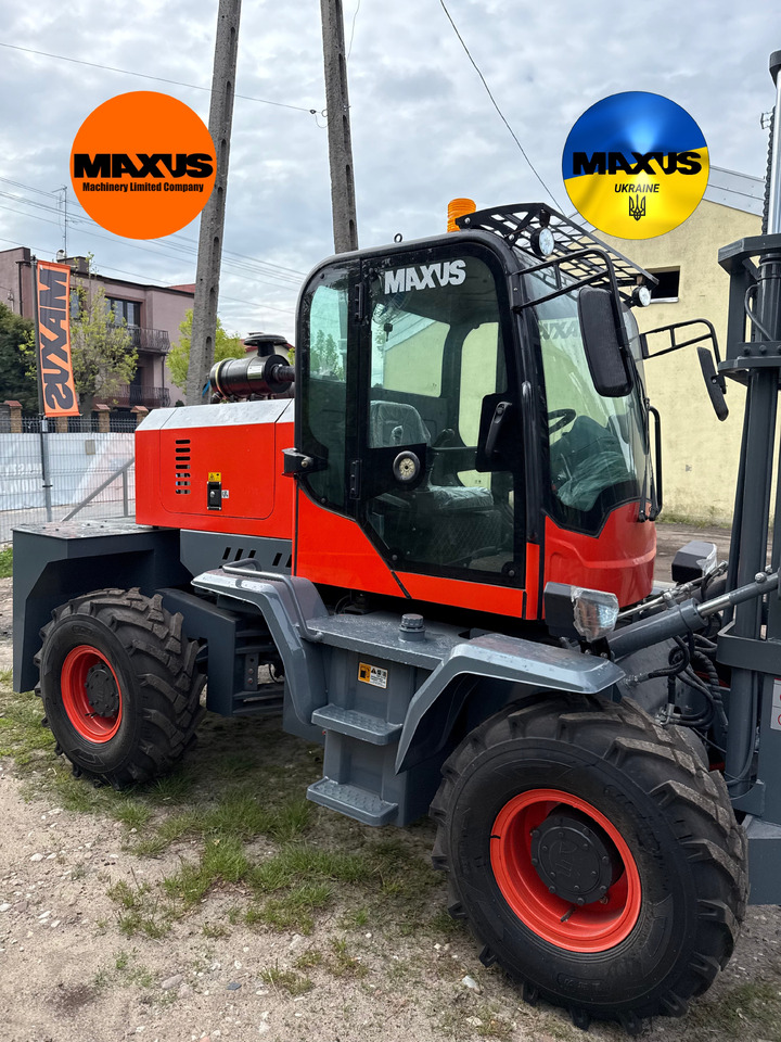 Maxus Carrinho Todo Terreno 4x4 Maxus 50 hp 3500 kg - Empilhador todo-o-terreno: foto 1 Maxus Carrinho Todo Terreno 4x4 Maxus 50 hp 3500 kg - Empilhador todo-o-terreno: foto 1