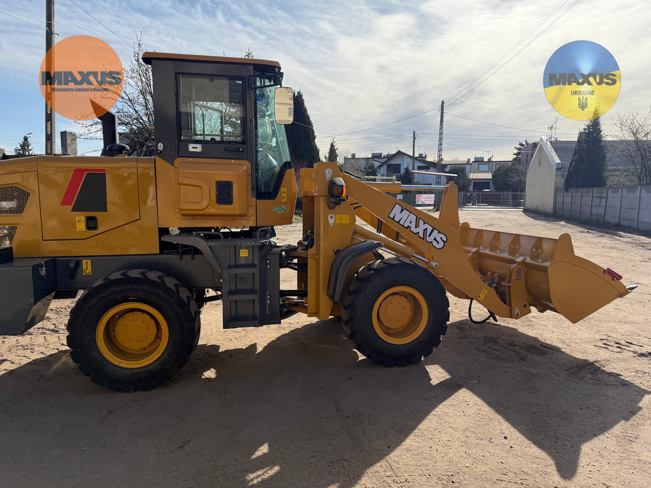 Maxus Ładowarka Kołowa 2500kg - Pá carregadora de rodas: foto 1 Maxus Ładowarka Kołowa 2500kg - Pá carregadora de rodas: foto 1