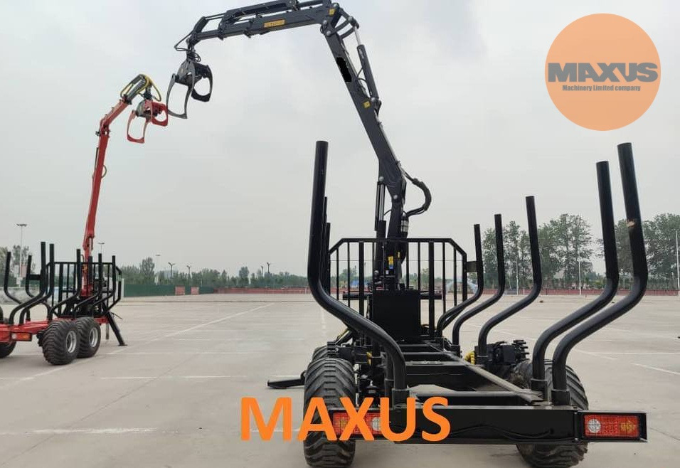 Maxus MAXUS 1400 Erdészeti Pótkocsi + Daru 780 - Reboque florestal: foto 2 Maxus MAXUS 1400 Erdészeti Pótkocsi + Daru 780 - Reboque florestal: foto 2