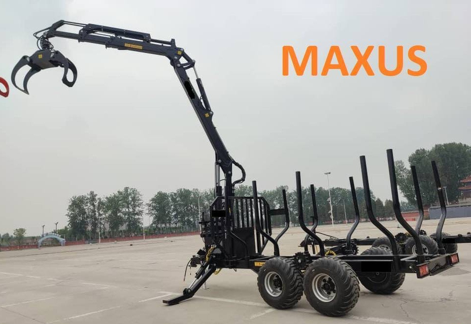 Maxus MAXUS 1400 Erdészeti Pótkocsi + Daru 780 - Reboque florestal: foto 4 Maxus MAXUS 1400 Erdészeti Pótkocsi + Daru 780 - Reboque florestal: foto 4