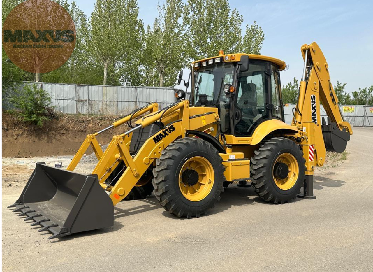 New Backhoe Loader MAXUS 4CX 4CX - Retroescavadeira: foto 1 New Backhoe Loader MAXUS 4CX 4CX - Retroescavadeira: foto 1