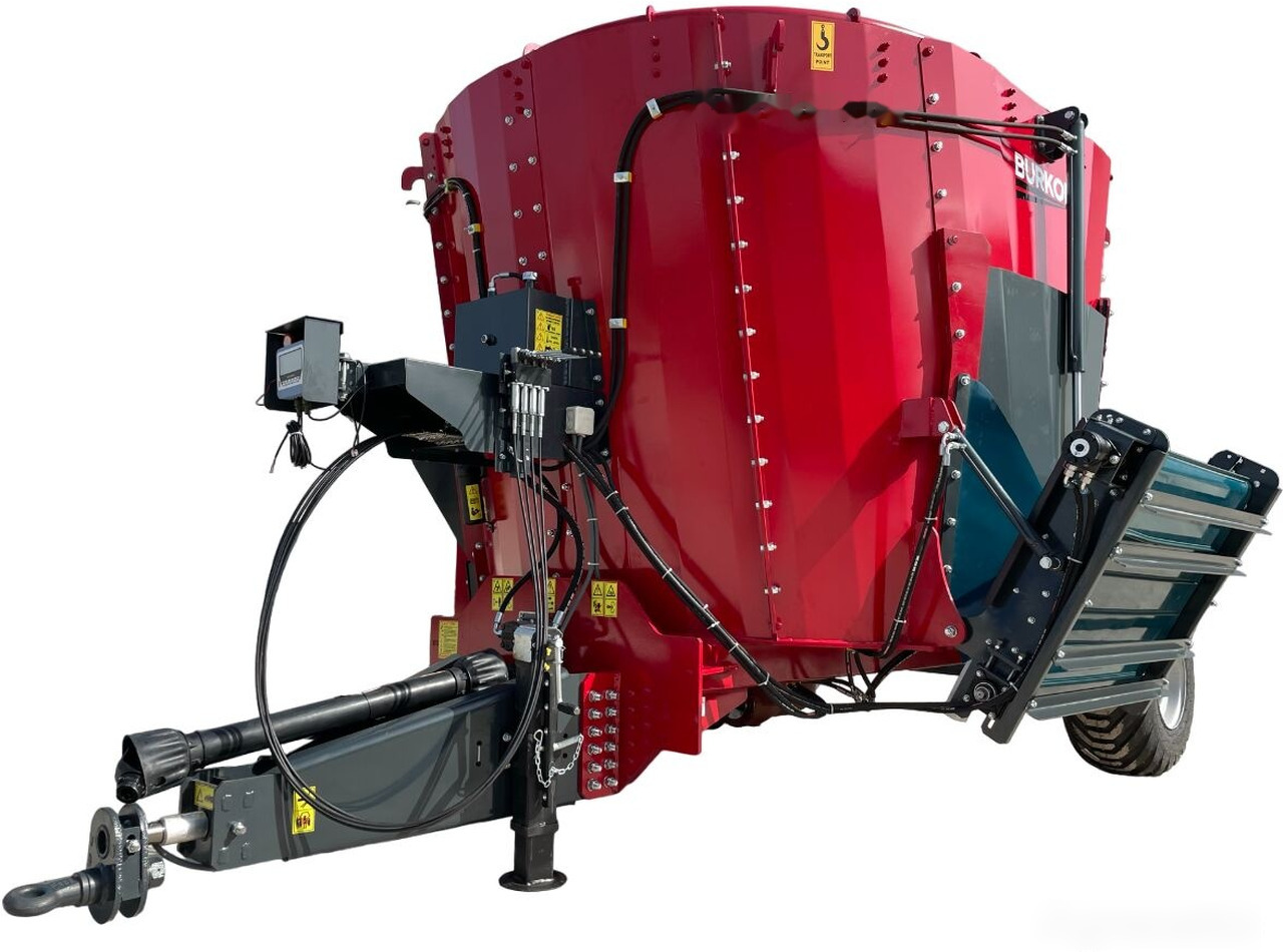 Burkon 10m3 Çekilir Dikey Yem Karma Makinesi ( BK-F1000 ) - Misturadora Alimentadora: foto 1 Burkon 10m3 Çekilir Dikey Yem Karma Makinesi ( BK-F1000 ) - Misturadora Alimentadora: foto 1