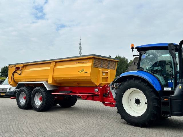 Reboque basculante agrícola novo Jako Tiger 180 landbouwkipper. Nieuw! direct leverbaar!: foto 6