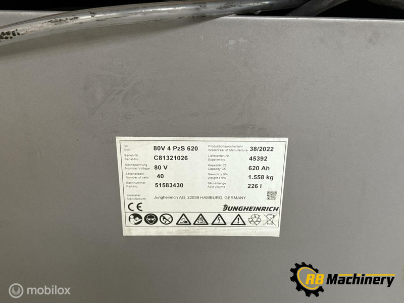 Jungheinrich EFG 425 K - Empilhador: foto 4 Jungheinrich EFG 425 K - Empilhador: foto 4