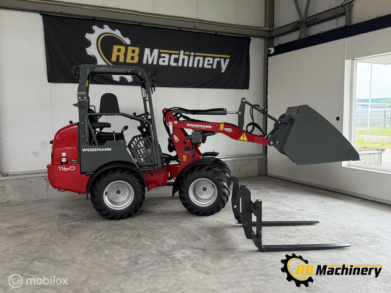 Weidemann 1160 Special (nieuw met volledige garantie) - Pá carregadora de rodas: foto 3 Weidemann 1160 Special (nieuw met volledige garantie) - Pá carregadora de rodas: foto 3