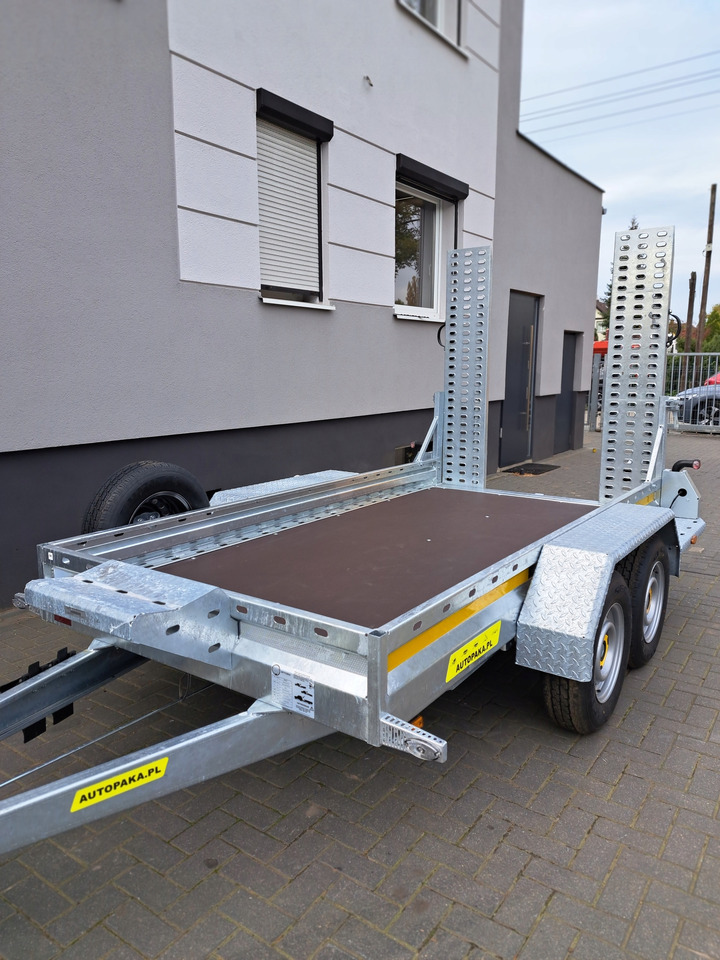 PRZYCZEPA LAWETA DO MINIKOPARKI POD KOPARKĘ 315 x 150 cm, 2700KG / MINI EXCAVATOR TRANSPORTER TRAILER 2700KG - Reboque porta máquinas: foto 4 PRZYCZEPA LAWETA DO MINIKOPARKI POD KOPARKĘ 315 x 150 cm, 2700KG / MINI EXCAVATOR TRANSPORTER TRAILER 2700KG - Reboque porta máquinas: foto 4