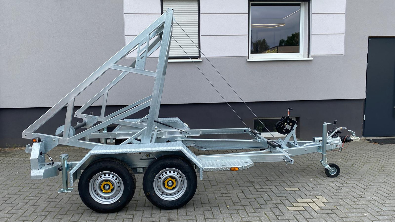 PRZYCZEPA WARK KABLOWA POD BĘBEN KABLOWY DMC 2700KG / WARK Cable Trailer for Cable Drum DMC 2700KG - Reboque para bobinas: foto 4 PRZYCZEPA WARK KABLOWA POD BĘBEN KABLOWY DMC 2700KG / WARK Cable Trailer for Cable Drum DMC 2700KG - Reboque para bobinas: foto 4