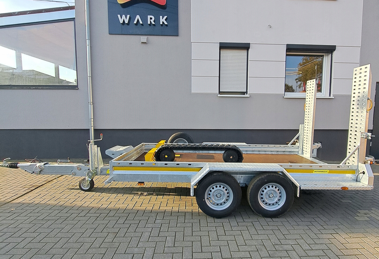 PRZYCZEPA WARK KHD DO MINIKOPARKI KOPARKI REGULOWANY DYSZEL DMC 3500 / WARK KHD TRAILER FOR MINI EXCAVATOR WITH ADJUSTABLE DRAWBAR DMC 3500 - Reboque porta máquinas: foto 2 PRZYCZEPA WARK KHD DO MINIKOPARKI KOPARKI REGULOWANY DYSZEL DMC 3500 / WARK KHD TRAILER FOR MINI EXCAVATOR WITH ADJUSTABLE DRAWBAR DMC 3500 - Reboque porta máquinas: foto 2