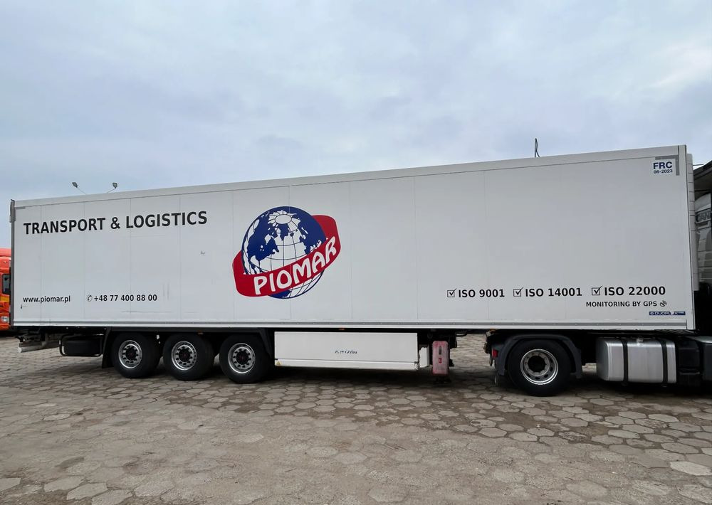 Krone CARRIER VECTOR 1550 / GRUBA ŚCIANA 7 CM / NOWE OPONY / 2017 ROK !! - Semi-reboque frigorífico: foto 2 Krone CARRIER VECTOR 1550 / GRUBA ŚCIANA 7 CM / NOWE OPONY / 2017 ROK !! - Semi-reboque frigorífico: foto 2