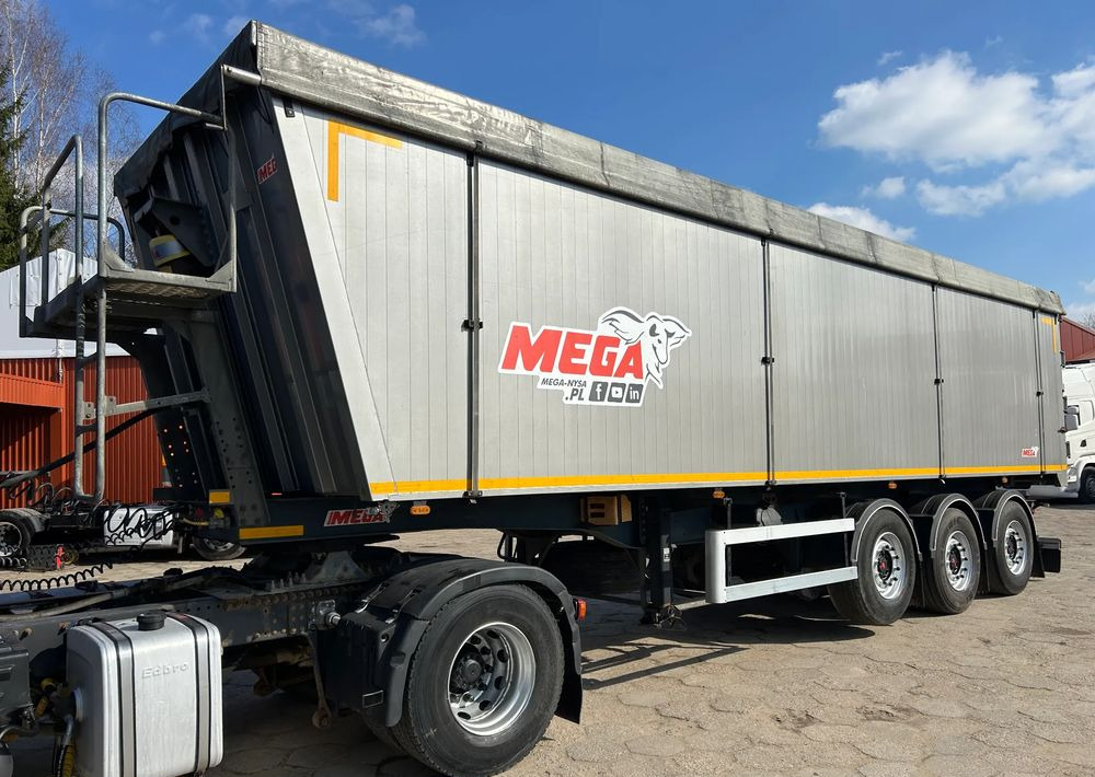 Mega LIGHT WYWROTKA 50 m3 / SAF / KLAPO-DRZWI / 2x SZYBER / 2018 ROK !! - Semi-reboque basculante: foto 1 Mega LIGHT WYWROTKA 50 m3 / SAF / KLAPO-DRZWI / 2x SZYBER / 2018 ROK !! - Semi-reboque basculante: foto 1