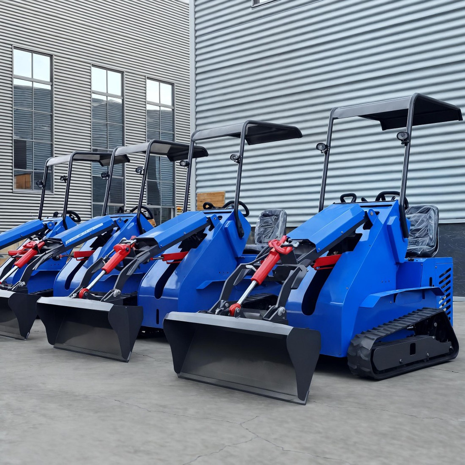 LEZUM Free Shipping Mini Skid Steer Loader Compact Track Electric/Diesel Chinese Mini Skid Steer Loader For Sale With Mini Skid Steer Attachments 4 In 1 Bucket - Mini pá carregadora: foto 5 LEZUM Free Shipping Mini Skid Steer Loader Compact Track Electric/Diesel Chinese Mini Skid Steer Loader For Sale With Mini Skid Steer Attachments 4 In 1 Bucket - Mini pá carregadora: foto 5