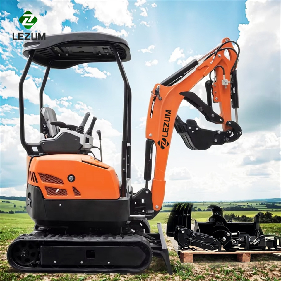 LEZUM Free Shipping Mini Excavator Bagger Pelle Miniexcavadora 1 2 3.5 Ton CE/EPA/EURO 5 Kubota Engine Diesel/Electric Mini Excavators For Sale - Escavadora de rastos: foto 4 LEZUM Free Shipping Mini Excavator Bagger Pelle Miniexcavadora 1 2 3.5 Ton CE/EPA/EURO 5 Kubota Engine Diesel/Electric Mini Excavators For Sale - Escavadora de rastos: foto 4