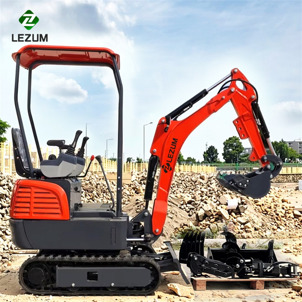 LEZUM Free Shipping Mini Excavator Bagger Pelle Miniexcavadora 1 2 3.5 Ton CE/EPA/EURO 5 Kubota Engine Diesel/Electric Mini Excavators For Sale - Escavadora de rastos: foto 2 LEZUM Free Shipping Mini Excavator Bagger Pelle Miniexcavadora 1 2 3.5 Ton CE/EPA/EURO 5 Kubota Engine Diesel/Electric Mini Excavators For Sale - Escavadora de rastos: foto 2