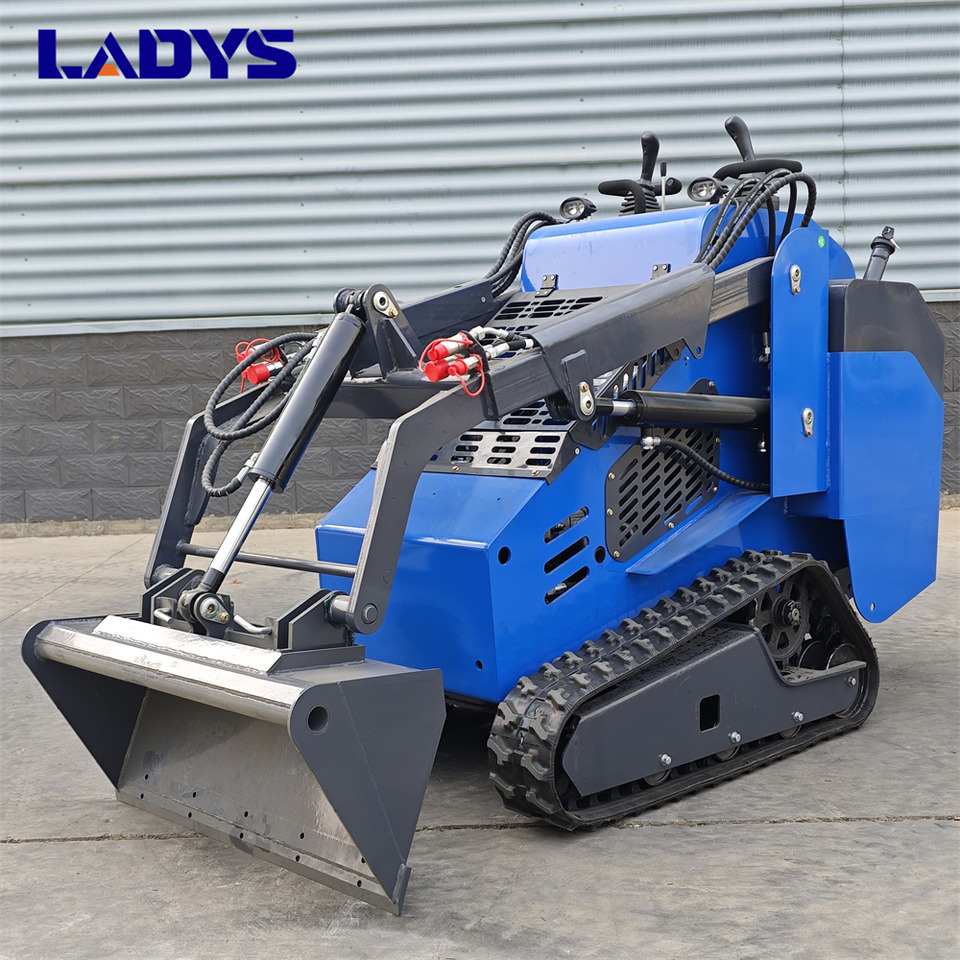 Free Shipping Mini Skid Steer Loader Compact Track Electric/Diesel Chinese Mini Skid Steer Loader For Sale With Mini Skid Steer Attachments 4 In 1 Bucket - Mini pá carregadora: foto 3 Free Shipping Mini Skid Steer Loader Compact Track Electric/Diesel Chinese Mini Skid Steer Loader For Sale With Mini Skid Steer Attachments 4 In 1 Bucket - Mini pá carregadora: foto 3