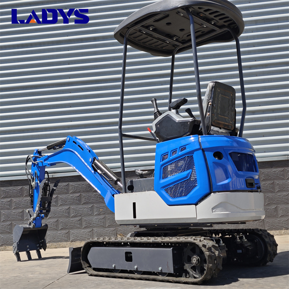 LADYS DY18Mini Excavator Digger Miniexcavadora EPA Kubota Engine Mini Excavator For Sale With Mini Excavator Attachment Set - Escavadora de rastos: foto 3 LADYS DY18Mini Excavator Digger Miniexcavadora EPA Kubota Engine Mini Excavator For Sale With Mini Excavator Attachment Set - Escavadora de rastos: foto 3