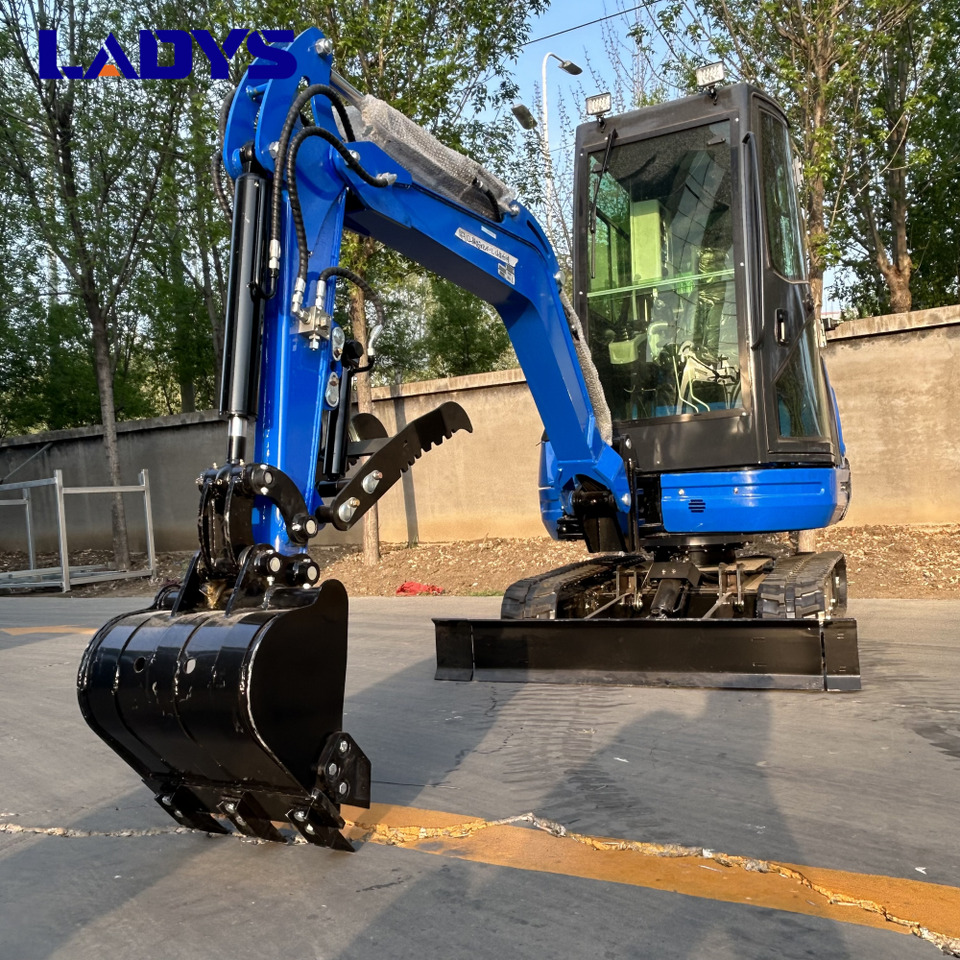LADYS DY25U Mini Excavator Digger Miniexcavadora EPA Kubota Engine Mini Excavator For Sale With Mini Excavator Attachment Set - Escavadora de rastos: foto 3 LADYS DY25U Mini Excavator Digger Miniexcavadora EPA Kubota Engine Mini Excavator For Sale With Mini Excavator Attachment Set - Escavadora de rastos: foto 3
