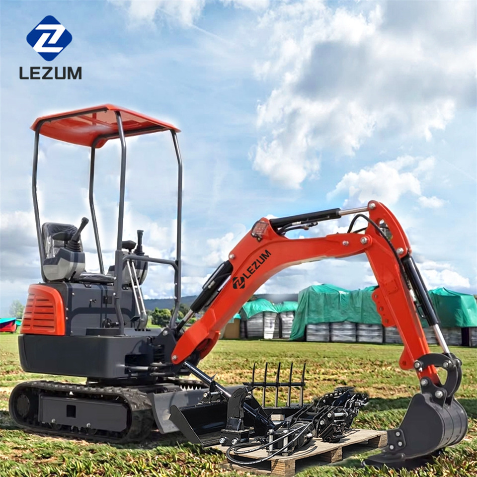 LEZUM Free Shipping Mini Excavator Bagger Pelle Miniexcavadora 1 2 3.5 Ton CE/EPA/EURO 5 Kubota Engine Diesel/Electric Mini Excavators For Sale - Escavadora de rastos: foto 2 LEZUM Free Shipping Mini Excavator Bagger Pelle Miniexcavadora 1 2 3.5 Ton CE/EPA/EURO 5 Kubota Engine Diesel/Electric Mini Excavators For Sale - Escavadora de rastos: foto 2