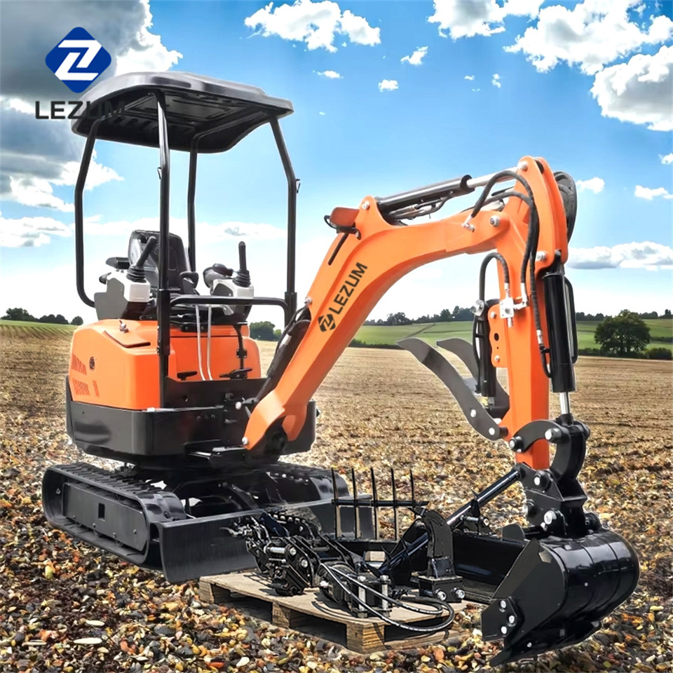 LEZUM Free Shipping Mini Excavator Bagger Pelle Miniexcavadora 1 2 3.5 Ton CE/EPA/EURO 5 Kubota Engine Diesel/Electric Mini Excavators For Sale - Escavadora de rastos: foto 5 LEZUM Free Shipping Mini Excavator Bagger Pelle Miniexcavadora 1 2 3.5 Ton CE/EPA/EURO 5 Kubota Engine Diesel/Electric Mini Excavators For Sale - Escavadora de rastos: foto 5