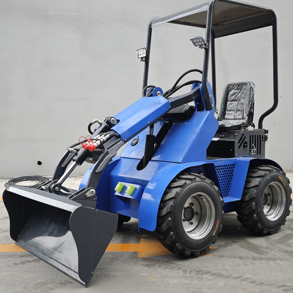 LEZUM Free Shipping Mini Skid Steer Loader Compact Track Electric/Diesel Chinese Mini Skid Steer Loader For Sale With Mini Skid Steer Attachments 4 In 1 Bucket - Mini pá carregadora: foto 2 LEZUM Free Shipping Mini Skid Steer Loader Compact Track Electric/Diesel Chinese Mini Skid Steer Loader For Sale With Mini Skid Steer Attachments 4 In 1 Bucket - Mini pá carregadora: foto 2