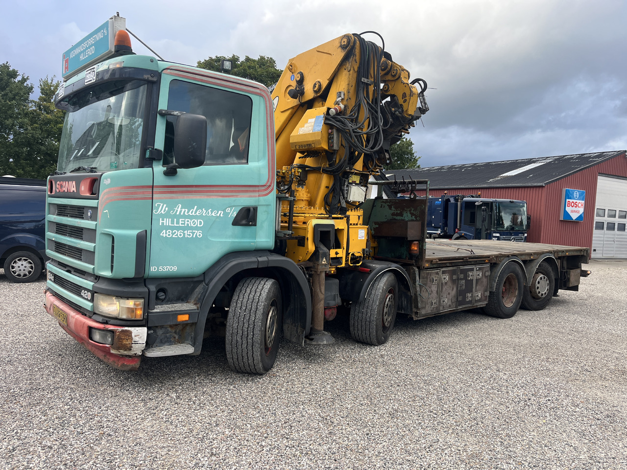 Scania G 124 - Camião grua: foto 2 Scania G 124 - Camião grua: foto 2