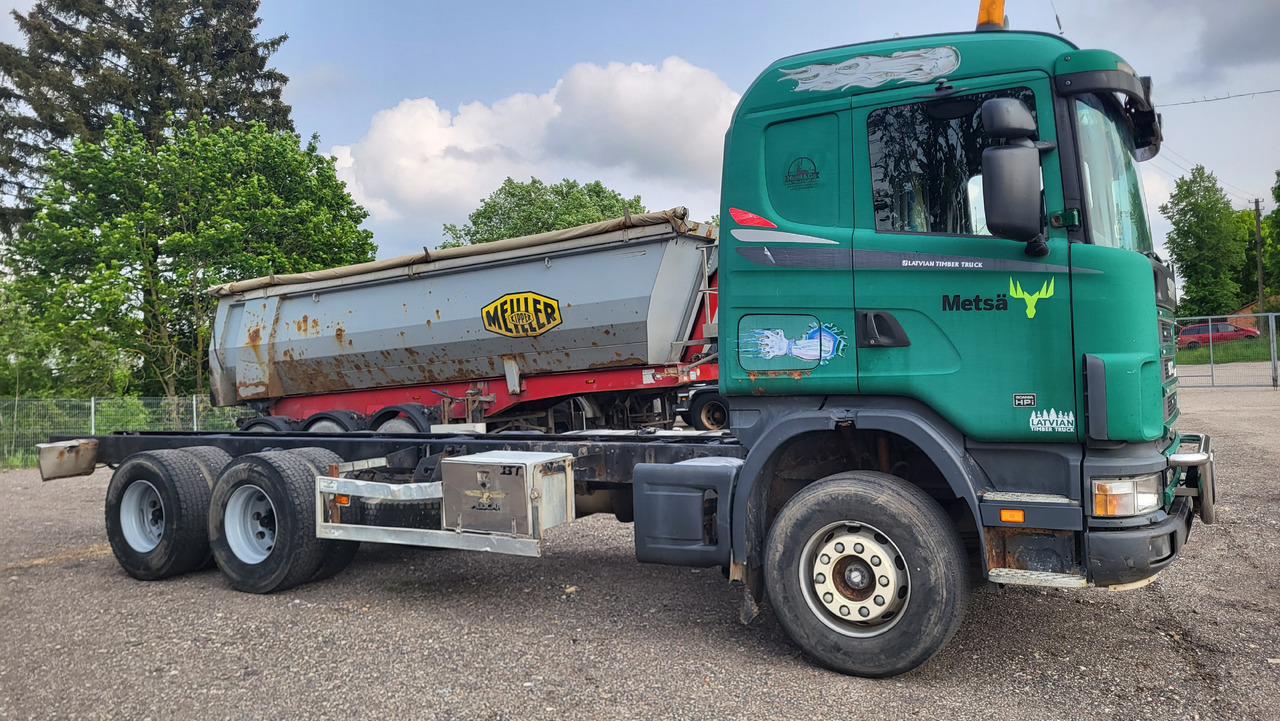 SCANIA R124 420 6X4 - Camião chassi: foto 4 SCANIA R124 420 6X4 - Camião chassi: foto 4
