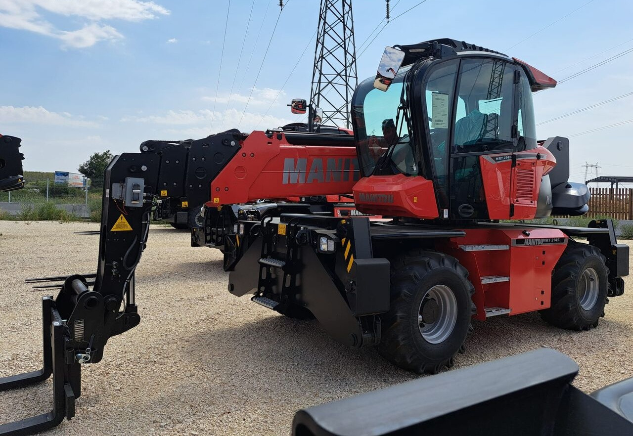 Manitou MRT 2145 - Empilhador telescópico: foto 1 Manitou MRT 2145 - Empilhador telescópico: foto 1