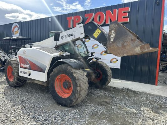 Bobcat TL360 à 31900€ HT - Empilhador telescópico: foto 3 Bobcat TL360 à 31900€ HT - Empilhador telescópico: foto 3