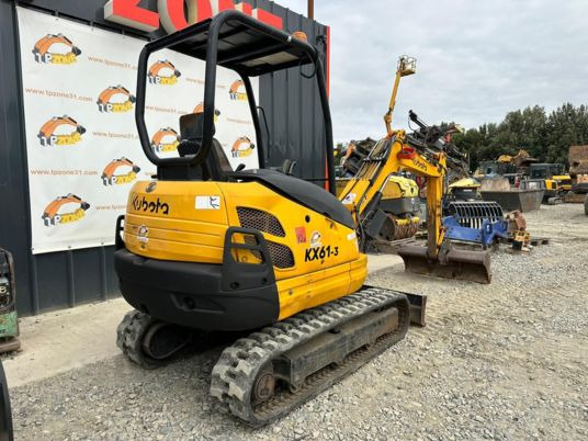 Kubota KX61-3 à 18500 € HT - Mini escavadeira: foto 3 Kubota KX61-3 à 18500 € HT - Mini escavadeira: foto 3