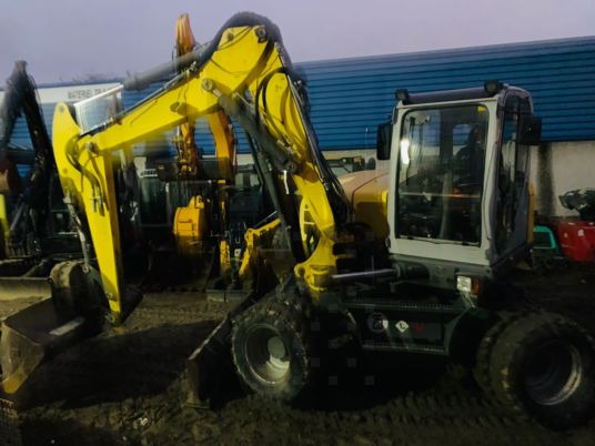 Wacker Neuson 9503-2 - Escavadeira de rodas: foto 5 Wacker Neuson 9503-2 - Escavadeira de rodas: foto 5